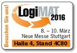 Logo logimat 2016 in Stuttgart